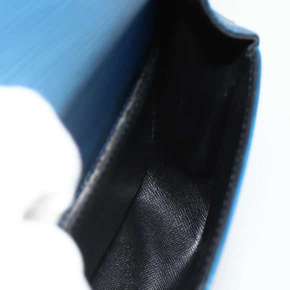 LOUIS VUITTON Epi Saint Cloud PM Shoulder Bag Blue M52195 LV Auth 177143A