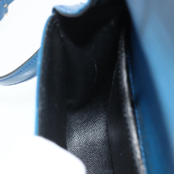 LOUIS VUITTON Epi Saint Cloud PM Shoulder Bag Blue M52195 LV Auth 177143A