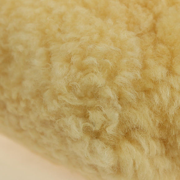 BOTTEGA VENETA Shoulder Bag Fur Yellow Gold Auth 177150M