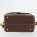 GUCCI Bamboo Hand Bag Leather 2way Brown Gold 013 2122 2491 Auth 177151-5
