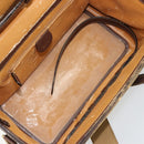 GUCCI Bamboo Hand Bag Leather 2way Brown Gold 013 2122 2491 Auth 177151-11