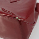 LOUIS VUITTON Monogram Vernis Wilshire PM Bag Pomme D'amour M93642 Auth 177153-12