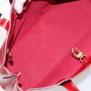 LOUIS VUITTON Monogram Vernis Wilshire PM Bag Pomme D'amour M93642 Auth 177153-19