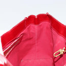 LOUIS VUITTON Monogram Vernis Wilshire PM Bag Pomme D'amour M93642 Auth 177153-20
