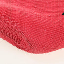 LOEWE Watermelon Tote Bag Raffia 2way Red Auth 177162SAV-16