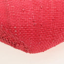 LOEWE Watermelon Tote Bag Raffia 2way Red Auth 177162SAV-18