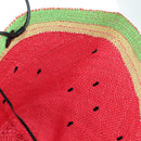 LOEWE Watermelon Tote Bag Raffia 2way Red Auth 177162SAV-21
