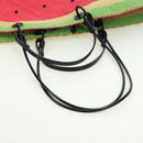 LOEWE Watermelon Tote Bag Raffia 2way Red Auth 177162SAV-8