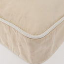 CELINE Tote Bag Nylon Ivoor Goud Auth 177163-16
