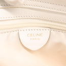 CELINE Tote Bag Nylon Ivoor Goud Auth 177163-12