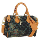 LOUIS VUITTON Damier Palm Tree Speedy Bandouliere 25 Bag N00225 LV Auth 177167SM-1