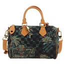 LOUIS VUITTON Damier Palm Tree Speedy Bandouliere 25 Bag N00225 LV Auth 177167SM-13