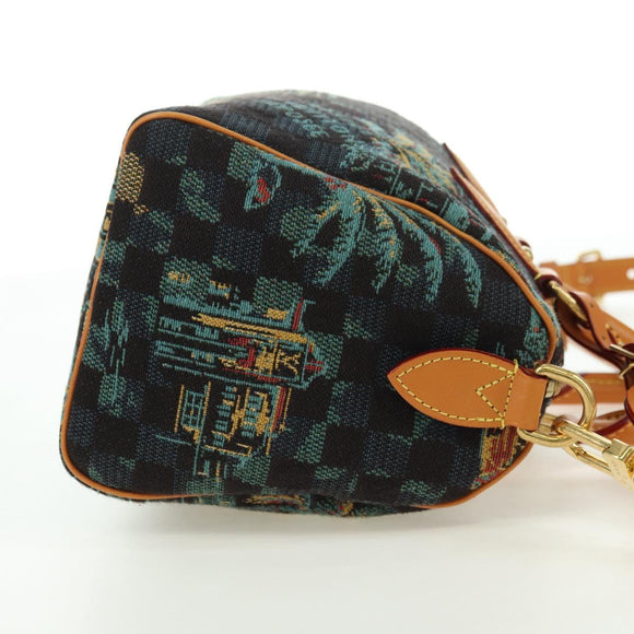 LOUIS VUITTON Damier Palm Tree Speedy Bandouliere 25 Bag N00225 LV Auth 177167SM
