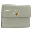LOUIS VUITTON Monogram Vernis Ludlow Coin Purse Gris M91161 LV Auth 177170A-1