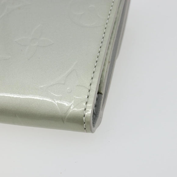 LOUIS VUITTON Monogram Vernis Ludlow Coin Purse Gris M91161 LV Auth 177170A