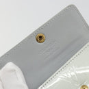 LOUIS VUITTON Monogram Vernis Ludlow Coin Purse Gris M91161 LV Auth 177170A-8