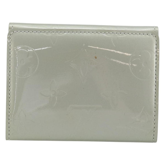 LOUIS VUITTON Monogram Vernis Ludlow Coin Purse Gris M91161 LV Auth 177170A