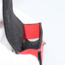 LOUIS VUITTON Tiger Lama Monogram Earphone Pouch Red M77284 LV Auth 177172A-10