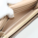 LOUIS VUITTON Vernis Portefeuille Louise Wallet Beige Dunne M61318 Auth 177174-19