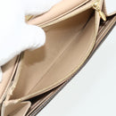 LOUIS VUITTON Vernis Portefeuille Louise Wallet Beige Dunne M61318 Auth 177174-10