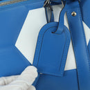 LOUIS VUITTON Epi 2018 FIFA Keepall Bandouliere 50 Bag Blue M52120 Auth 177176SM-23