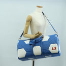 LOUIS VUITTON Epi 2018 FIFA Keepall Bandouliere 50 Bag Blue M52120 Auth 177176SM-32