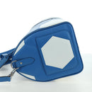 LOUIS VUITTON Epi 2018 FIFA Keepall Bandouliere 50 Bag Blue M52120 Auth 177176SM-3