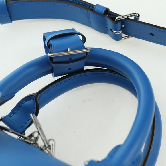 LOUIS VUITTON Epi 2018 FIFA Keepall Bandouliere 50 Bag Blue M52120 Auth 177176SM