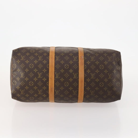 LOUIS VUITTON Monogram Keepall 50 Boston Bag M41426 LV Auth 177182A