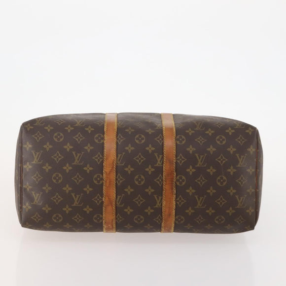 LOUIS VUITTON Monogram Keepall 45 Boston Bag M41428 LV Auth 177191