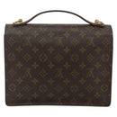 LOUIS VUITTON Monogram Monceau 28 Hand Bag M51185 LV Auth 177198-2