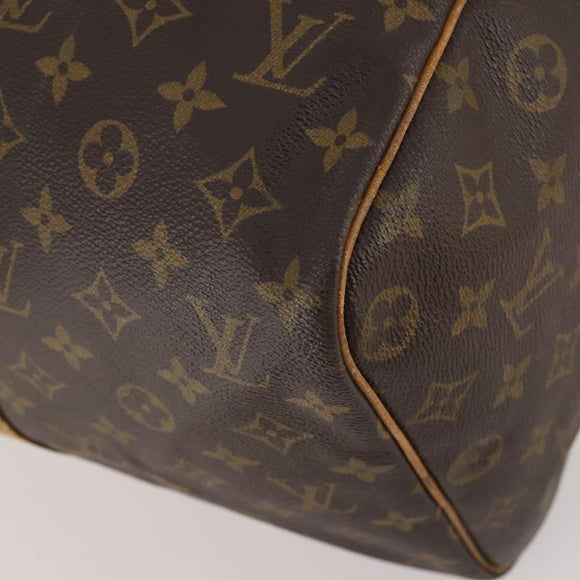 LOUIS VUITTON Monogram Sac Souple 45 Boston Bag M41624 LV Auth 177204