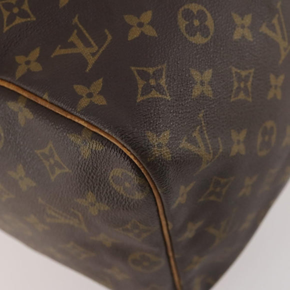LOUIS VUITTON Monogram Sac Souple 45 Boston Bag M41624 LV Auth 177204