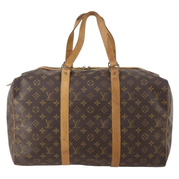 LOUIS VUITTON Monogram Sac Souple 45 Boston Bag M41624 LV Auth 177204