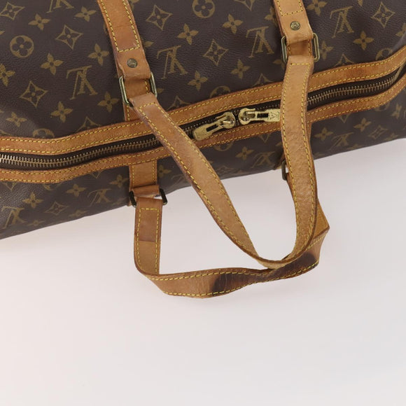 LOUIS VUITTON Monogram Sac Souple 45 Boston Bag M41624 LV Auth 177204