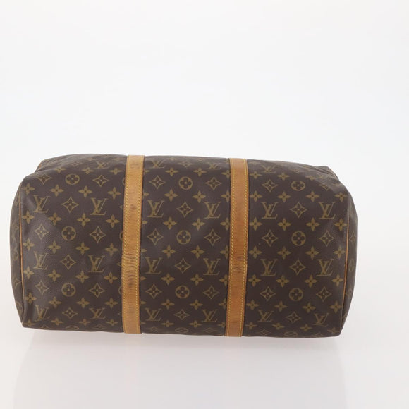LOUIS VUITTON Monogram Sac Souple 45 Boston Bag M41624 LV Auth 177204
