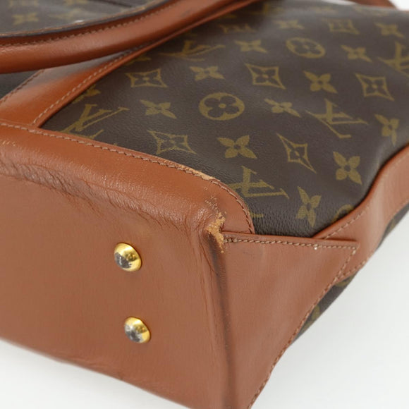 LOUIS VUITTON Monogram Sac Weekend PM Hand Bag M42425 LV Auth 177205