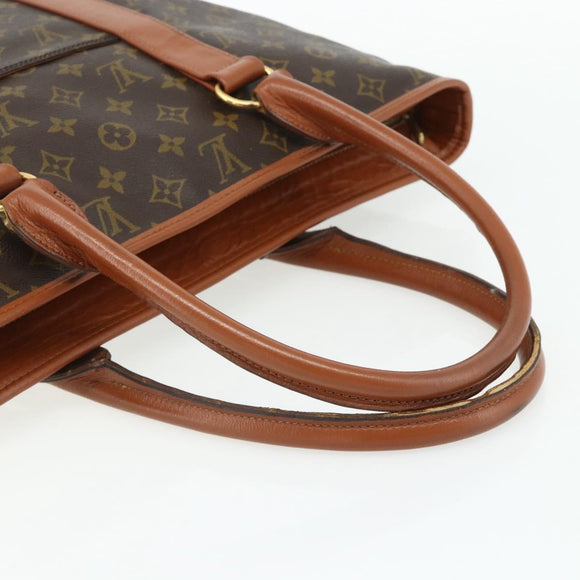 LOUIS VUITTON Monogram Sac Weekend PM Hand Bag M42425 LV Auth 177205