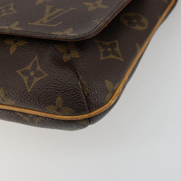 LOUIS VUITTON Monogram Musette Tango Long Strap Shoulder Bag M51388 Auth 177209