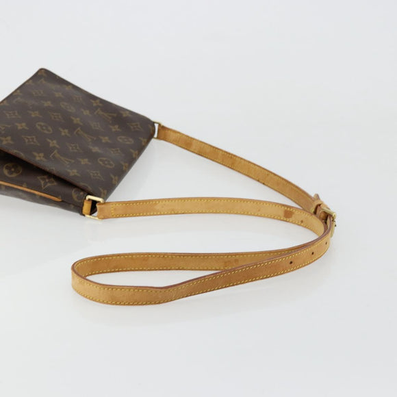 LOUIS VUITTON Monogram Musette Tango Long Strap Shoulder Bag M51388 Auth 177209