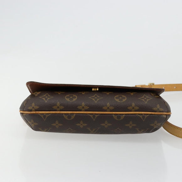 LOUIS VUITTON Monogram Musette Tango Long Strap Shoulder Bag M51388 Auth 177209