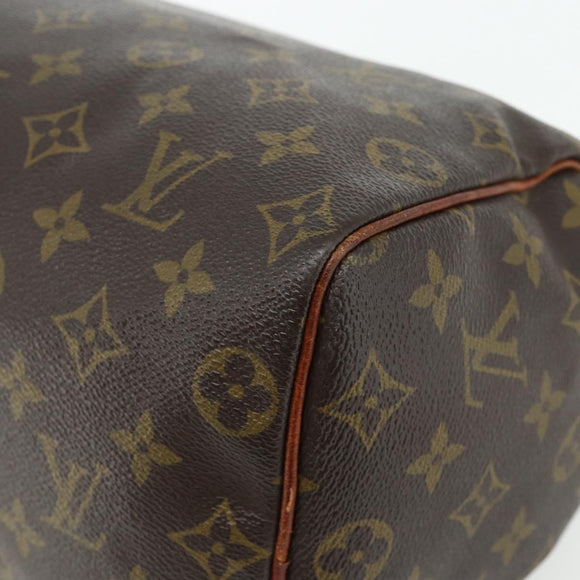 LOUIS VUITTON Monogram Speedy 25 Handtas M41528 LV Auth 177210