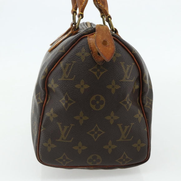 LOUIS VUITTON Monogram Speedy 25 Handtas M41528 LV Auth 177210