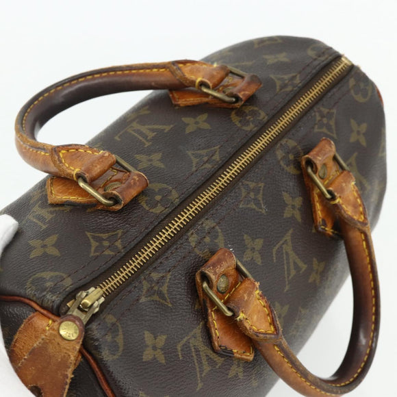 LOUIS VUITTON Monogram Speedy 25 Handtas M41528 LV Auth 177210