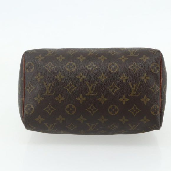 LOUIS VUITTON Monogram Speedy 25 Handtas M41528 LV Auth 177210