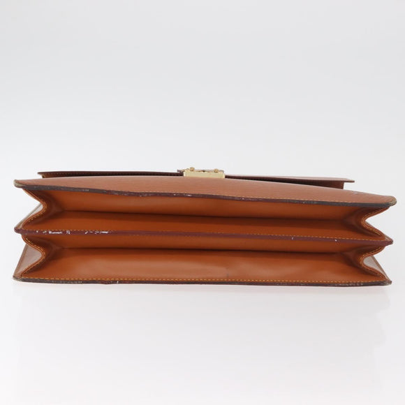LOUIS VUITTON Epi Serviette Conseiller Briefcase Zipangu Gold M54428 Auth 177213