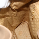 GUCCI Bamboo Backpack Leather Beige Gold 003 1998 0016 Auth 177214-21