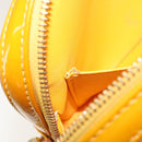 LOUIS VUITTON Monogram Vernis Christy MM Shoulder Bag Jaune M91108 Auth 177224-21