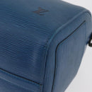 LOUIS VUITTON Epi Speedy 30 Hand Bag Toledo Blue M43005 LV Auth 177225A-16