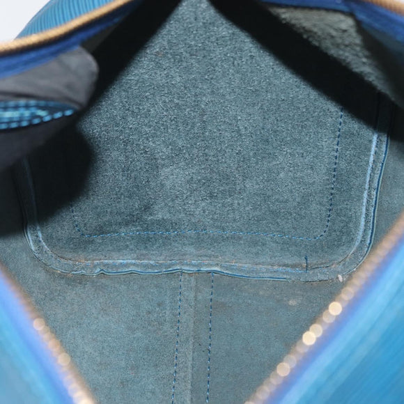 LOUIS VUITTON Epi Speedy 30 Hand Bag Toledo Blue M43005 LV Auth 177225A